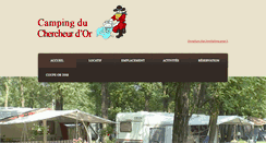 Desktop Screenshot of camping-chercheur-dor.fr